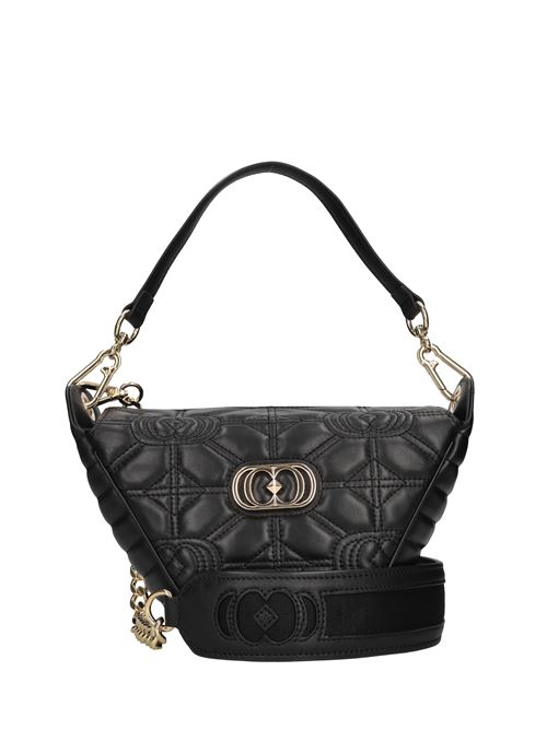 Leather bag LA CARRIE | STICH&SPOON NOSE SHOULDERNERO